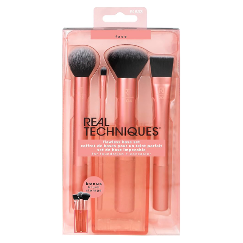 Real Techniques Flawless Base Set 4 pcs , Real Techniques , Real Techniques แปรงแต่งหน้า , Real Techniques แปรง ,Real Techniques แปรง รีวิว , Real Techniques แปรง ราคา